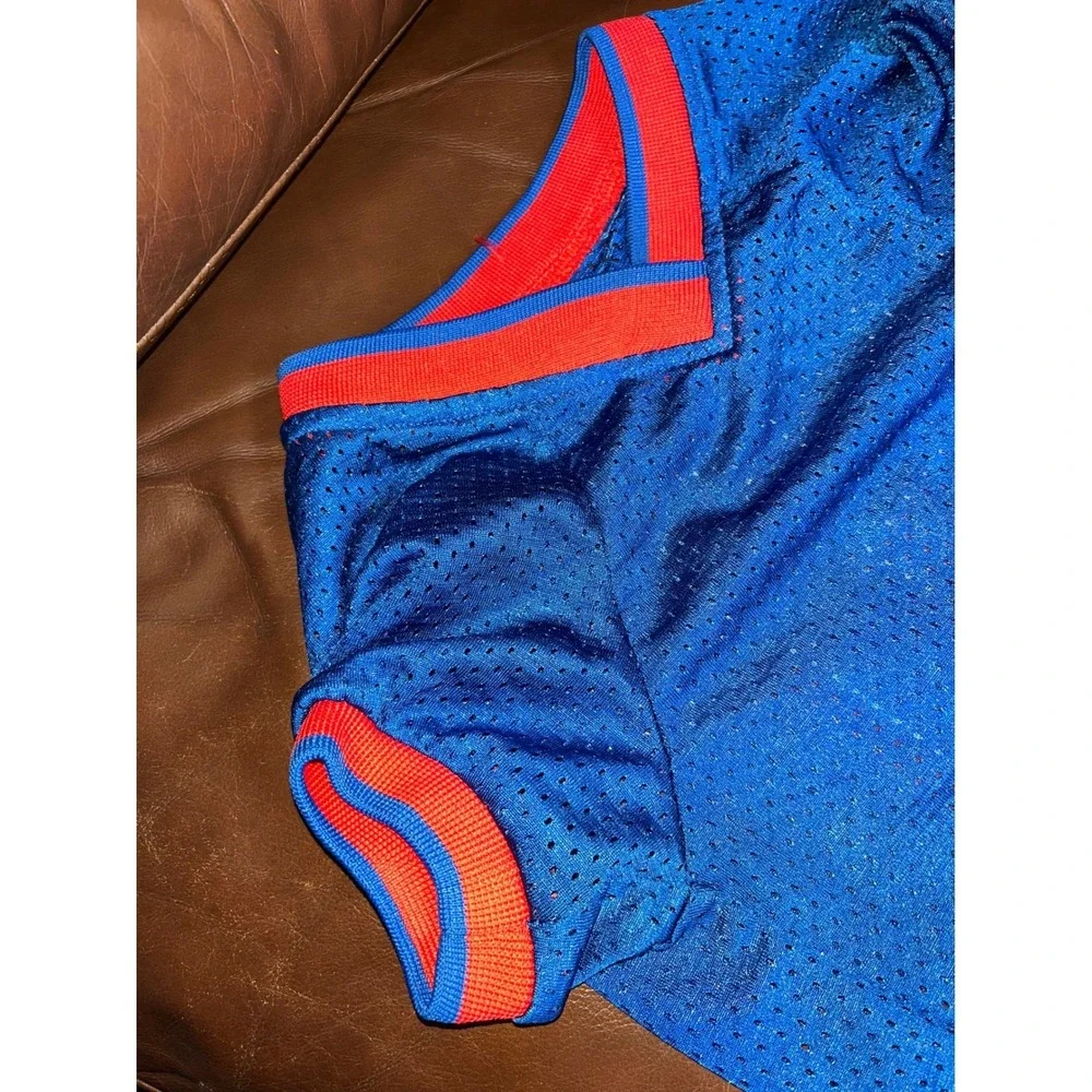 Kansas KU Jayhawks Pet Dog Jersey Shirt Blue Red Large Basketball NCAA